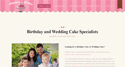 Desktop Screenshot of cakesandcrafts.com.au